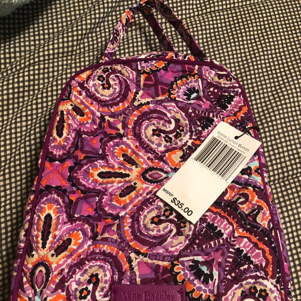 New Vera Bradley Lunch box
